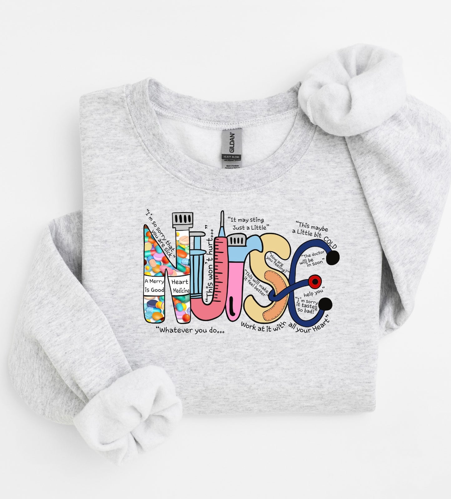 Nurse Essentials
Design Sweatshirt - Stylish
Healthcare Apparel